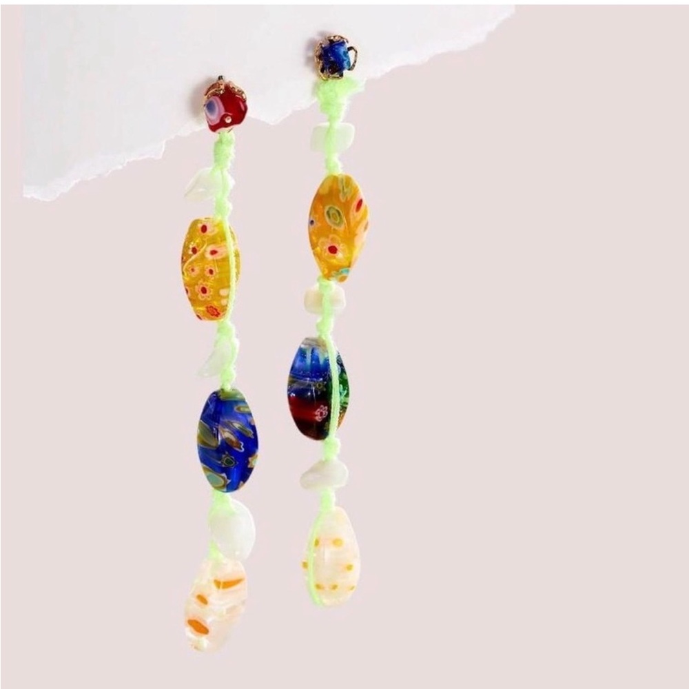 🆕 Free People Beaded Drop Earrings